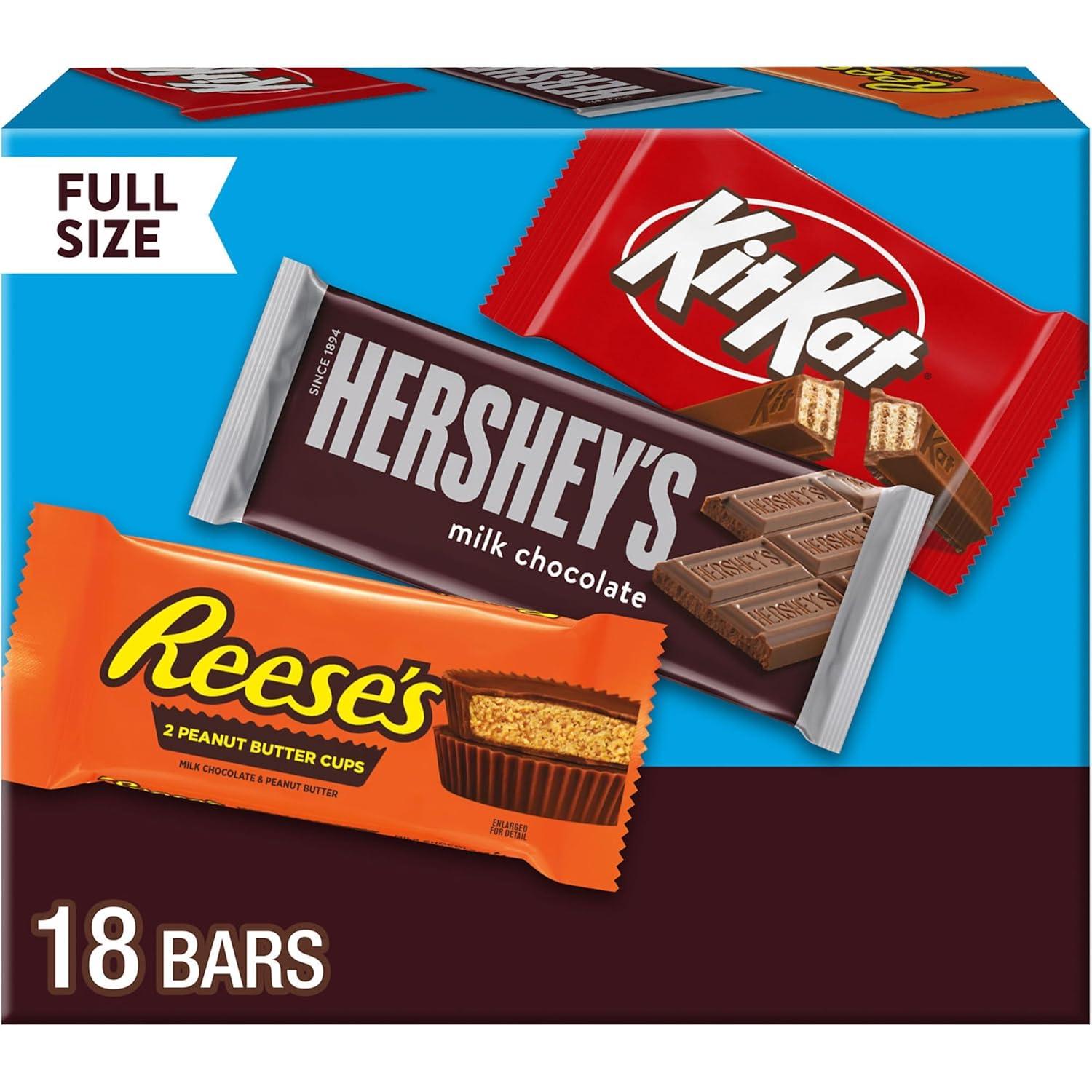 Hershey's, KIT KAT, Reese's